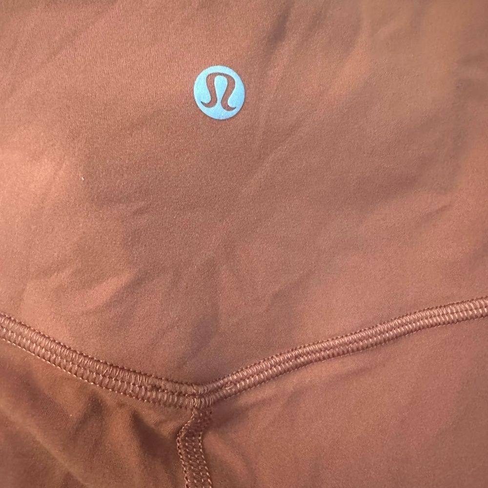 Lululemon Align High-Rise Crop Leggings Twilight Rose Size 6 - Picture 6 of 7